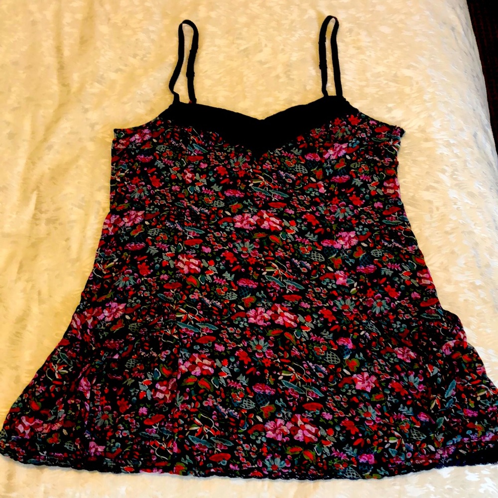 Free people tank cami top adjustable straps 12